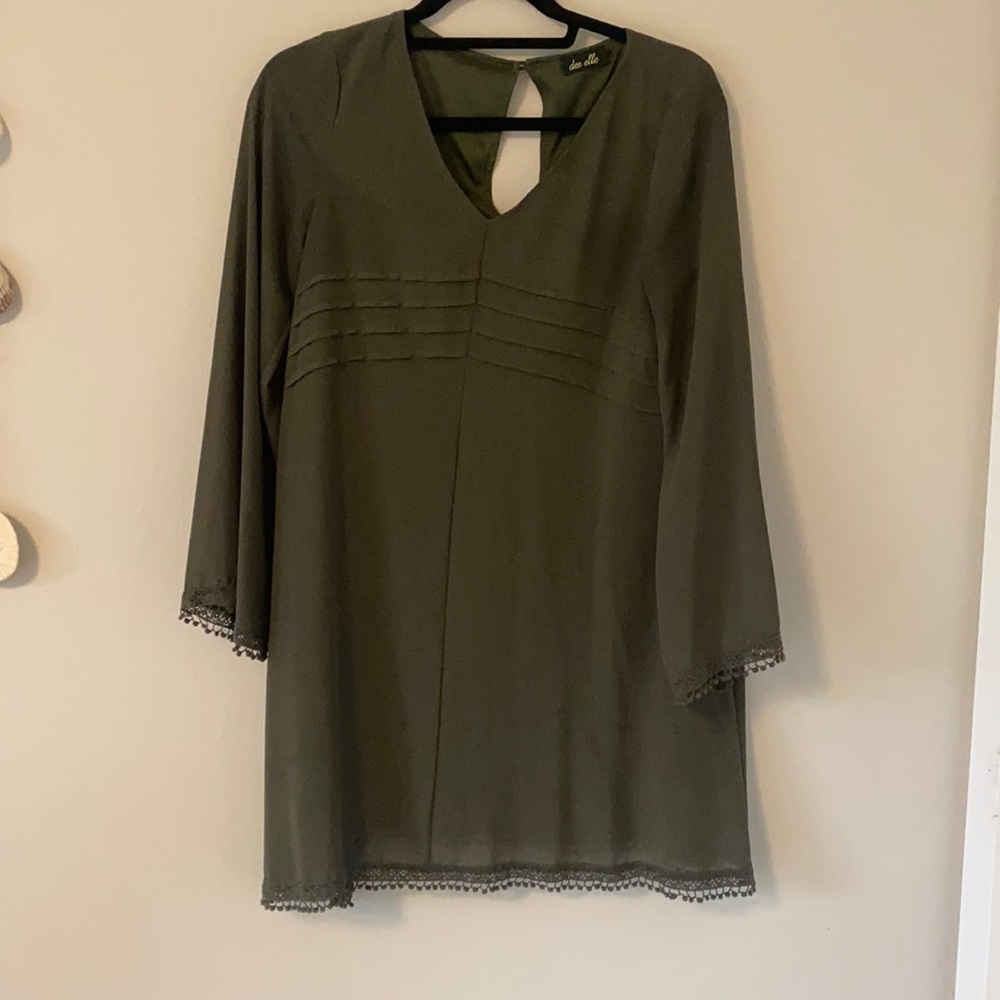 Dee Elle, Army Green Dress